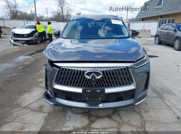 5N1AL1FS1TC339522 2026 INFINITI QX60 Gray Вид щитка приладів