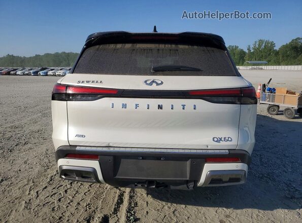5N1AL1HU3SC346646 2025 INFINITI QX60 White Rear view