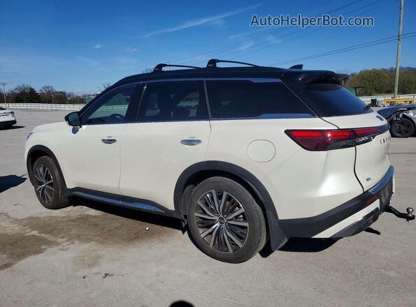 5N1AL1HU3SC357632 2025 INFINITI QX60 White Rear left