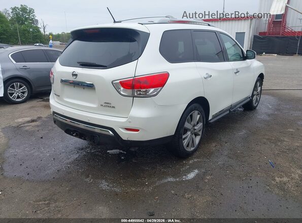 5N1AR2MM0GC612187 2016 NISSAN PATHFINDER Белый Задняя правая четверть