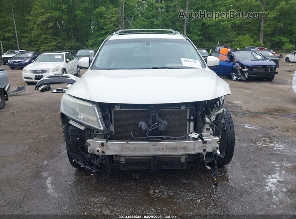 5N1AR2MM0GC612187 2016 NISSAN PATHFINDER Белый Вид задней части салона