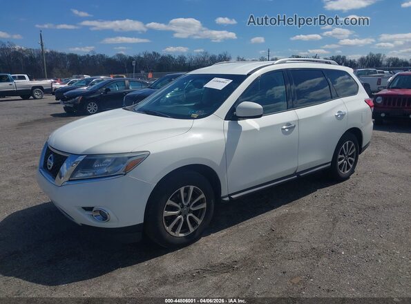 5N1AR2MM1GC654268 2016 NISSAN PATHFINDER White Front left