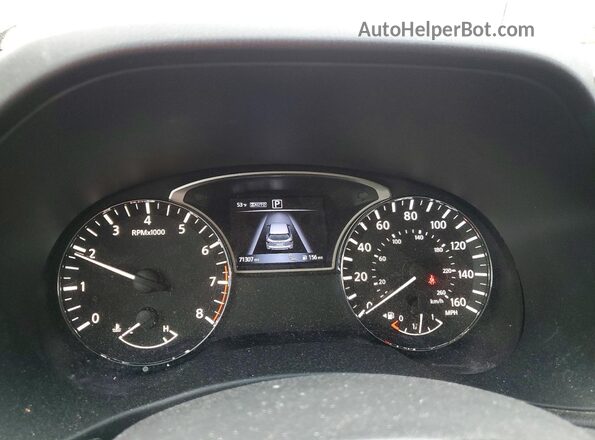 5N1AR2MM2GC619450 2016 NISSAN PATHFINDER Gray Instrument cluster view
