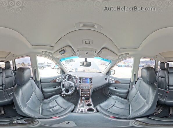 5N1AR2MM2GC619450 2016 NISSAN PATHFINDER Gray 360 interior view