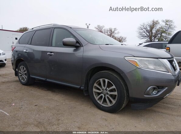 5N1AR2MM4GC617814 2016 NISSAN PATHFINDER Gray Vista interior trasera
