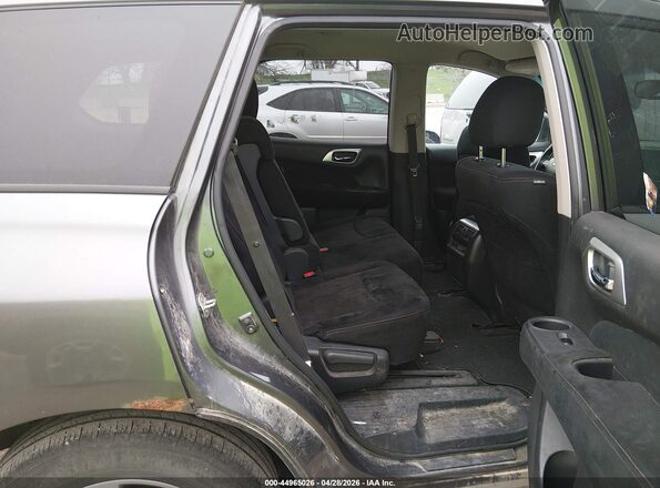 5N1AR2MM4GC617814 2016 NISSAN PATHFINDER Gray Vista de la etiqueta del VIN