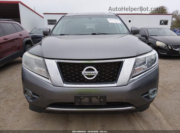 5N1AR2MM4GC617814 2016 NISSAN PATHFINDER Gray Vista del cuadro de instrumentos