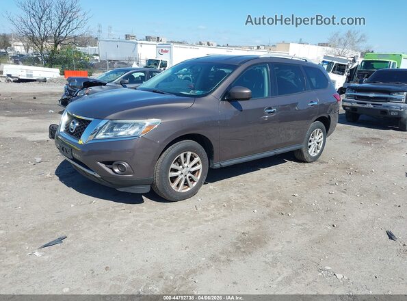 5N1AR2MM4GC624455 2016 NISSAN PATHFINDER Gray Front left