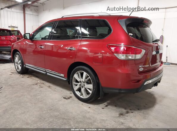 5N1AR2MM5GC653804 2016 NISSAN PATHFINDER Red Trasero izquierdo