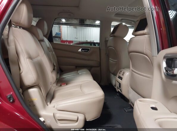 5N1AR2MM5GC653804 2016 NISSAN PATHFINDER Red Vista de la etiqueta del VIN