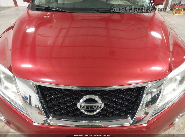 5N1AR2MM5GC653804 2016 NISSAN PATHFINDER Red Vista frontal