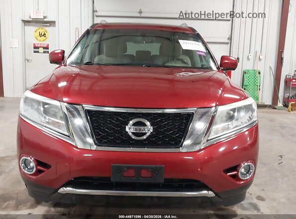 5N1AR2MM5GC653804 2016 NISSAN PATHFINDER Red Vista del cuadro de instrumentos