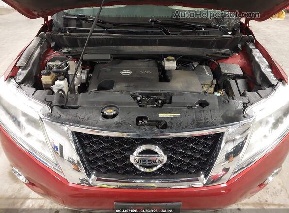 5N1AR2MM5GC653804 2016 NISSAN PATHFINDER Red Vista trasera