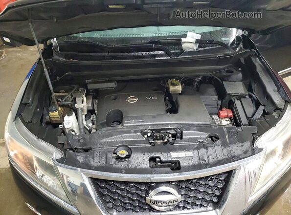 5N1AR2MM7GC616723 2016 NISSAN PATHFINDER Black Rear interior view