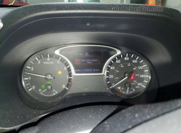 5N1AR2MM7GC616723 2016 NISSAN PATHFINDER Black Instrument cluster view