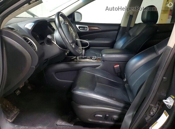 5N1AR2MM7GC616723 2016 NISSAN PATHFINDER Black Front interior view