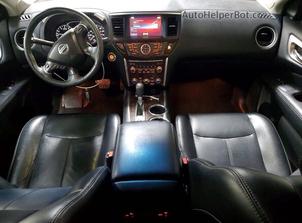 5N1AR2MM7GC616723 2016 NISSAN PATHFINDER Black Dashboard view