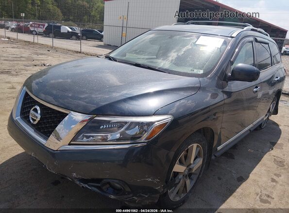 5N1AR2MM8GC603446 2016 NISSAN PATHFINDER Синий Передняя левая четверть