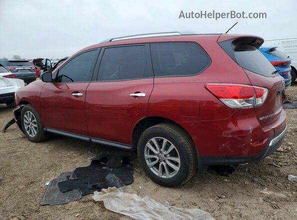 5N1AR2MM8GC642974 2016 NISSAN PATHFINDER Red Հետևի ձախ