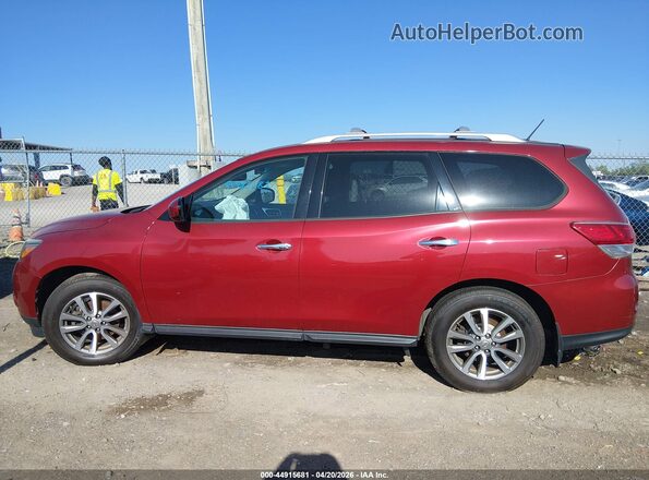 5N1AR2MMXGC627621 2016 NISSAN PATHFINDER Maroon 