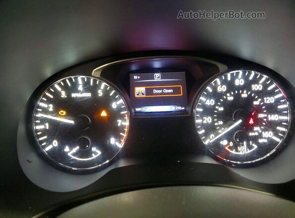 5N1AR2MN2GC629856 2016 NISSAN PATHFINDER White Vista del cuadro de instrumentos