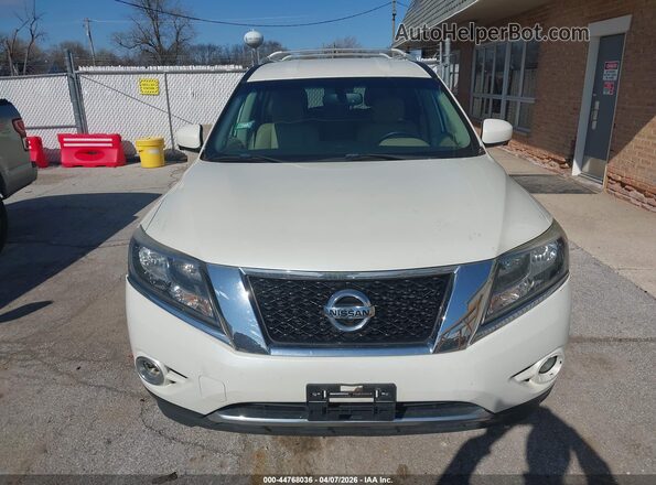 5N1AR2MN4GC634055 2016 NISSAN PATHFINDER White Vista del cuadro de instrumentos