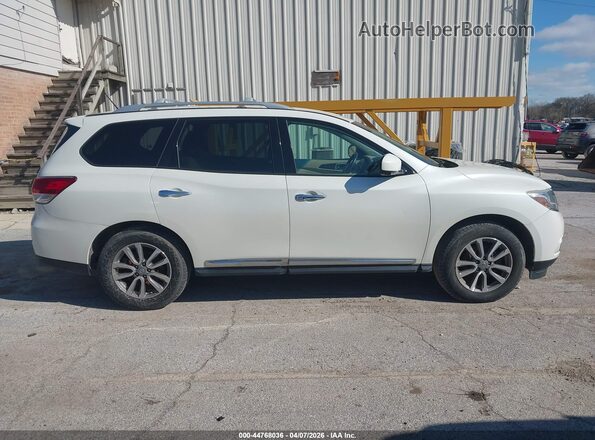 5N1AR2MN4GC634055 2016 NISSAN PATHFINDER White Vista interior trasera