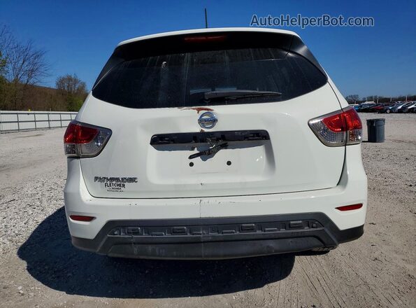 5N1AR2MN7GC665672 2016 NISSAN PATHFINDER White უკანა ხედი
