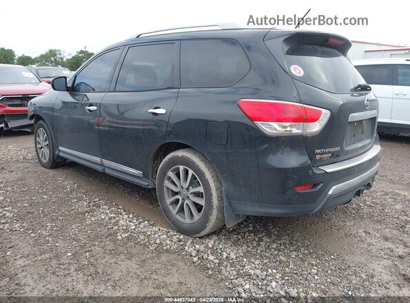 5N1AR2MN8GC614973 2016 NISSAN PATHFINDER Black Trasero izquierdo