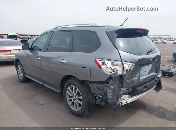 5N1AR2MN8GC656558 2016 NISSAN PATHFINDER Gray Rear left
