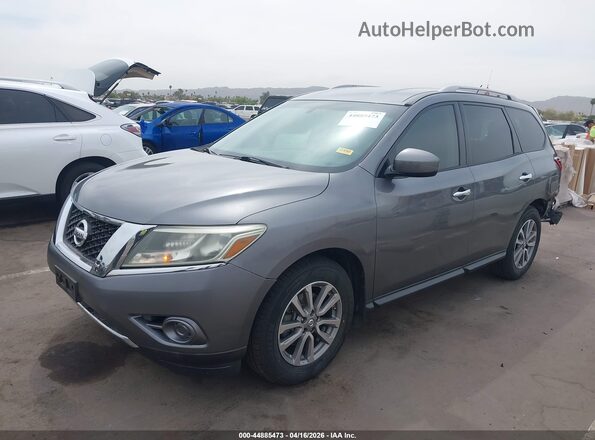 5N1AR2MN8GC656558 2016 NISSAN PATHFINDER Gray Front left
