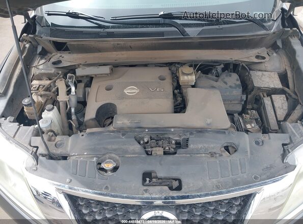 5N1AR2MN8GC656558 2016 NISSAN PATHFINDER Gray Rear view