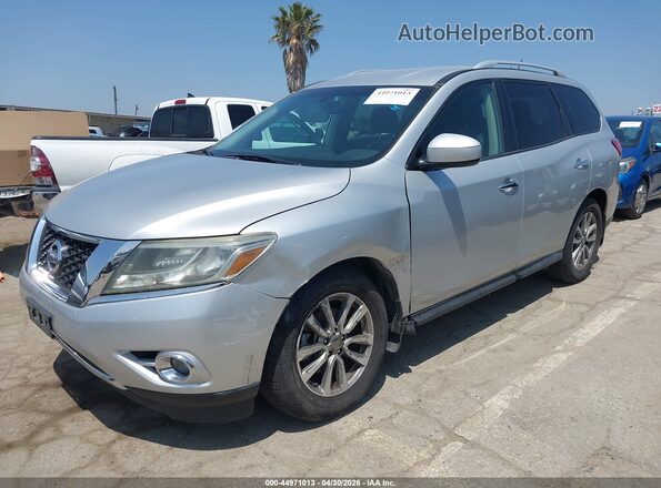 5N1AR2MNXGC669103 2016 NISSAN PATHFINDER Gray Передня ліва чверть