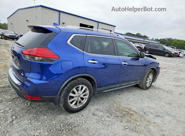 5N1AT2MN1HC759601 2017 NISSAN ROGUE Blue Rear right