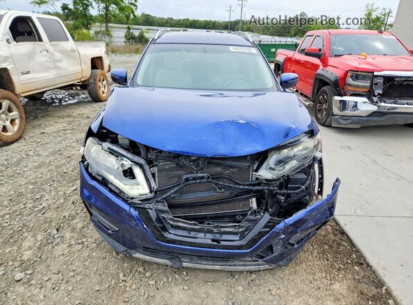 5N1AT2MN1HC759601 2017 NISSAN ROGUE Blue Front view