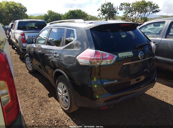 5N1AT2MN3GC912087 2016 NISSAN ROGUE Зеленый Задняя левая четверть