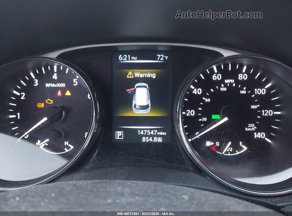 5N1AT2MN3GC912087 2016 NISSAN ROGUE Зеленый Вид задних сидений