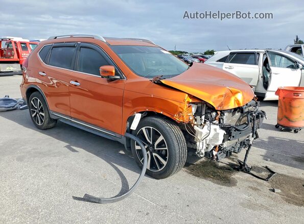 5N1AT2MT0LC726001 2020 NISSAN ROGUE Orange Delantero derecho