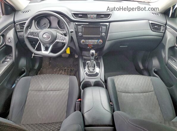 5N1AT2MT1KC717550 2019 NISSAN ROGUE Red Dashboard view