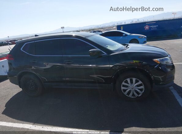 5N1AT2MT2HC778186 2017 NISSAN ROGUE Black Widok wnętrza z tyłu