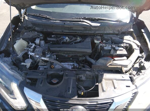 5N1AT2MT2HC778186 2017 NISSAN ROGUE Black Widok z tyłu