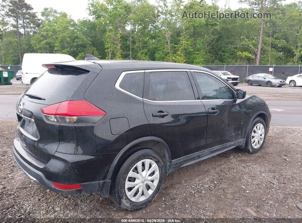 5N1AT2MT2HC789625 2017 NISSAN ROGUE Black Задня права чверть