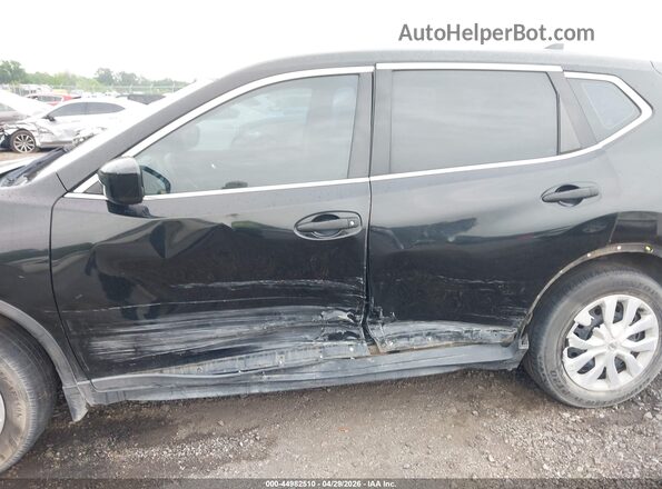 5N1AT2MT2HC789625 2017 NISSAN ROGUE Black Вид спереду