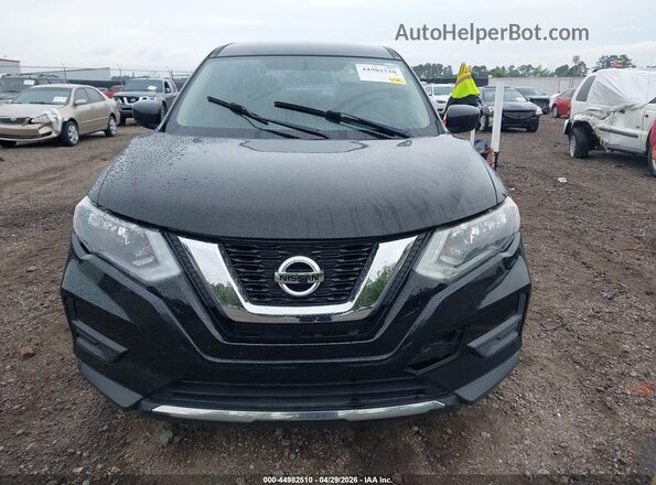 5N1AT2MT2HC789625 2017 NISSAN ROGUE Black Вид задньої частини салону