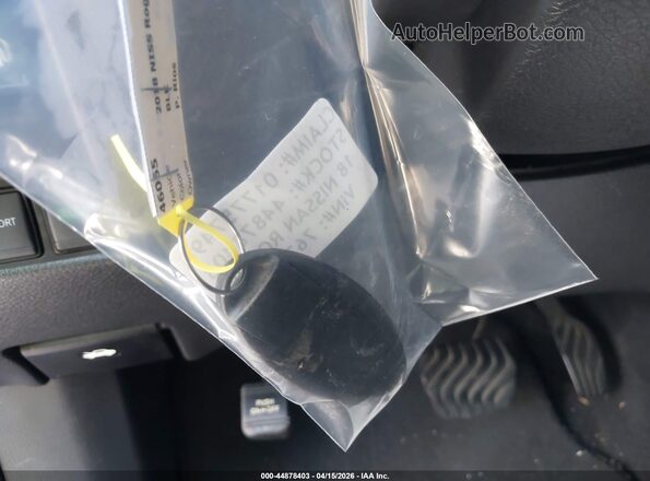 5N1AT2MT2JC767548 2018 NISSAN ROGUE Black Առջևի վահանակի տեսք