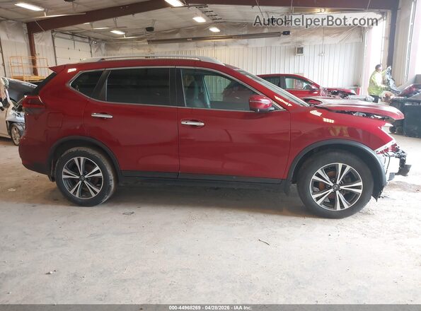 5N1AT2MT2KC729044 2019 NISSAN ROGUE Red 