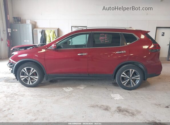 5N1AT2MT2KC729044 2019 NISSAN ROGUE Red 