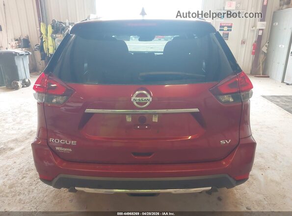 5N1AT2MT2KC729044 2019 NISSAN ROGUE Red 