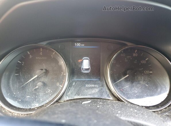 5N1AT2MT2LC726730 2020 NISSAN ROGUE Серебряный Вид щитка приборов