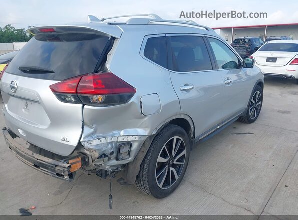 5N1AT2MT2LC763440 2020 NISSAN ROGUE Серебряный Задняя правая четверть